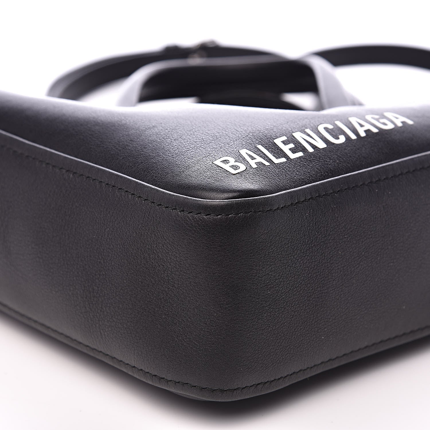 Balenciaga Calfskin XS Triangle Duffle Black 5 of 10