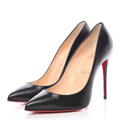 Christian Louboutin Shiny Nappa Pigalle Follies 100 Pumps 39 Black 3 of 9