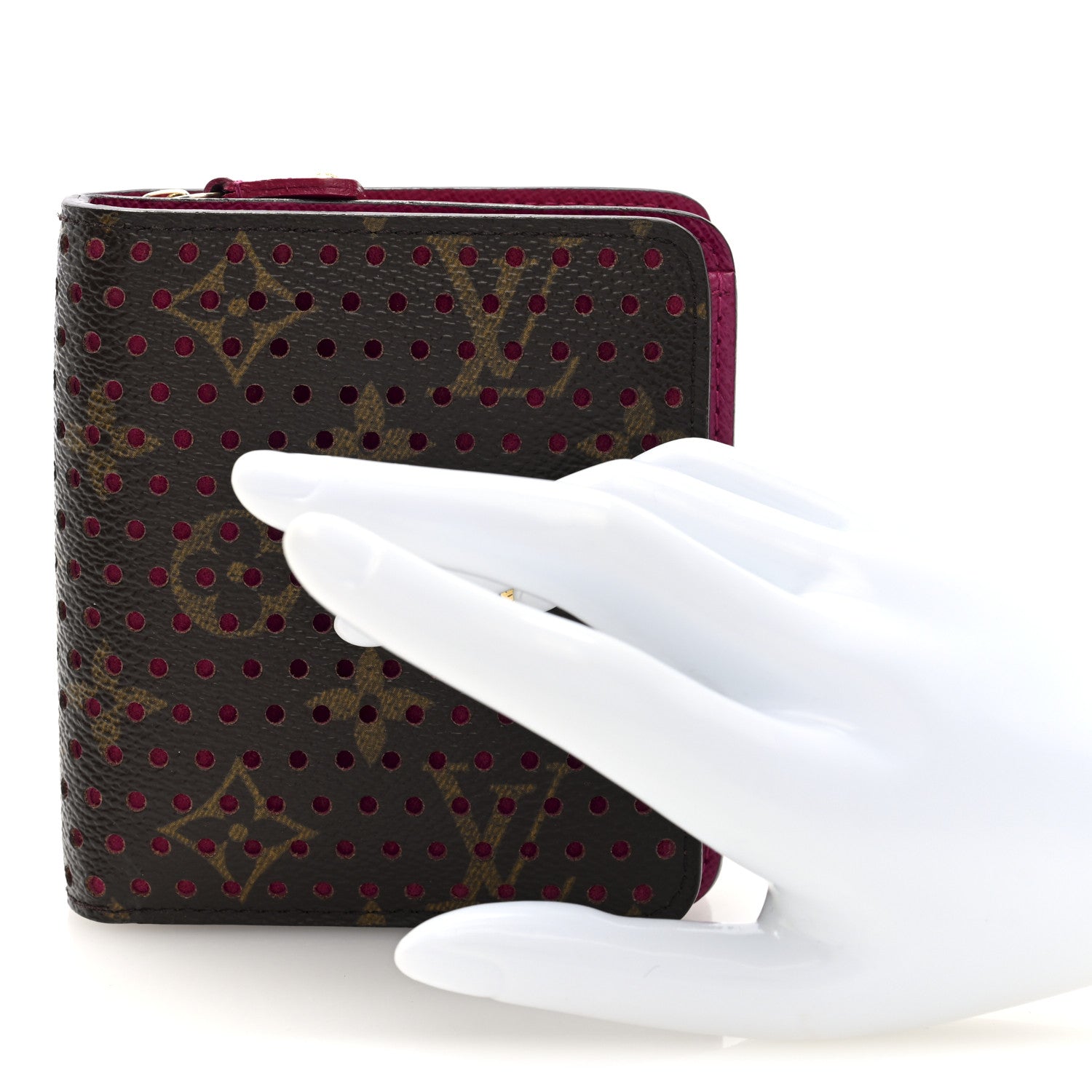 VUITTON 財布 Louis Vuitton Amarante Monogram Vernis Zippy Wallet | Yoogi's Closet