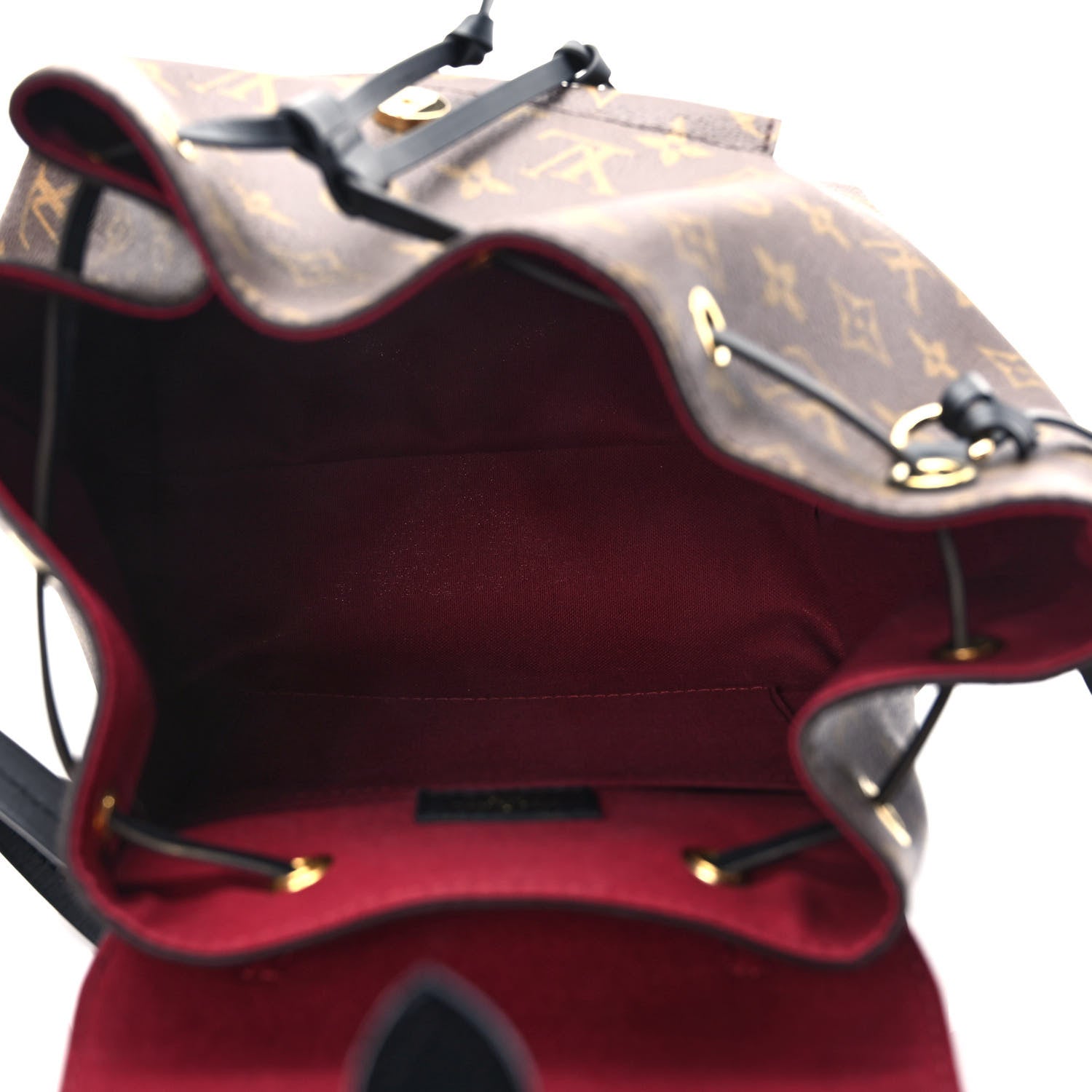 Louis Vuitton Monogram Montsouris PM Black 5 of 10