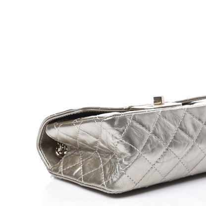 Chanel Aged Calfskin Quilted 2.55 Reissue Mini Flap Light Gold 5 of 10
