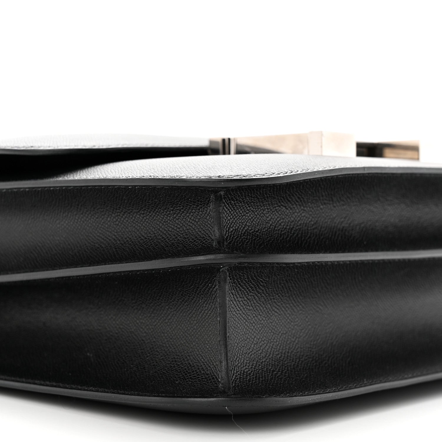 Hermes Madame Calfskin Lizard Constance 24 Black Ombre 9 of 15