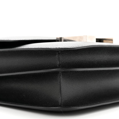 Hermes Madame Calfskin Lizard Constance 24 Black Ombre 9 of 15