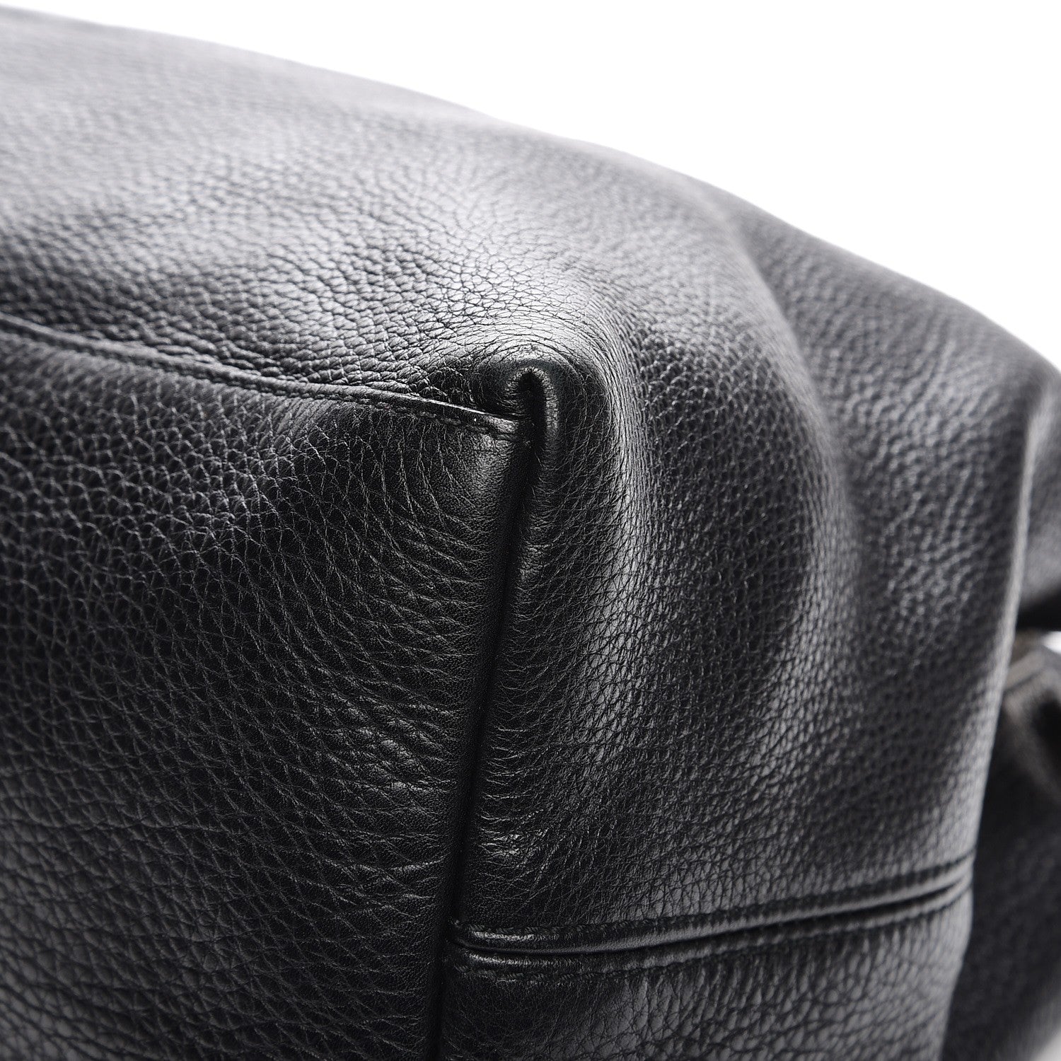 Gucci Pebbled Calfskin Large Soho Chain Shoulder Bag Black 11 of 12