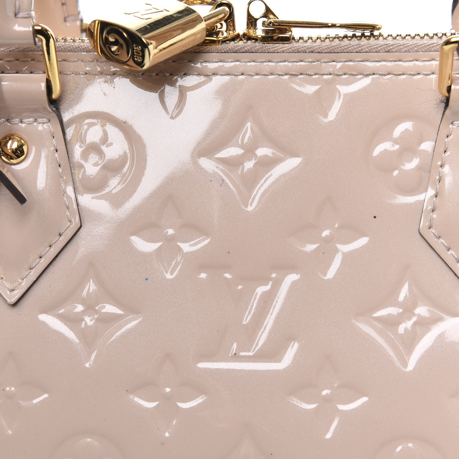 Louis Vuitton Vernis Alma GM Rose Angelique 8 of 14