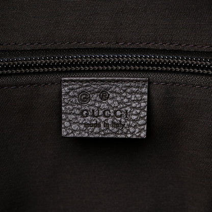 Gucci Crystal Monogram Web Large Carry On Duffle Bag Brown 5 of 11