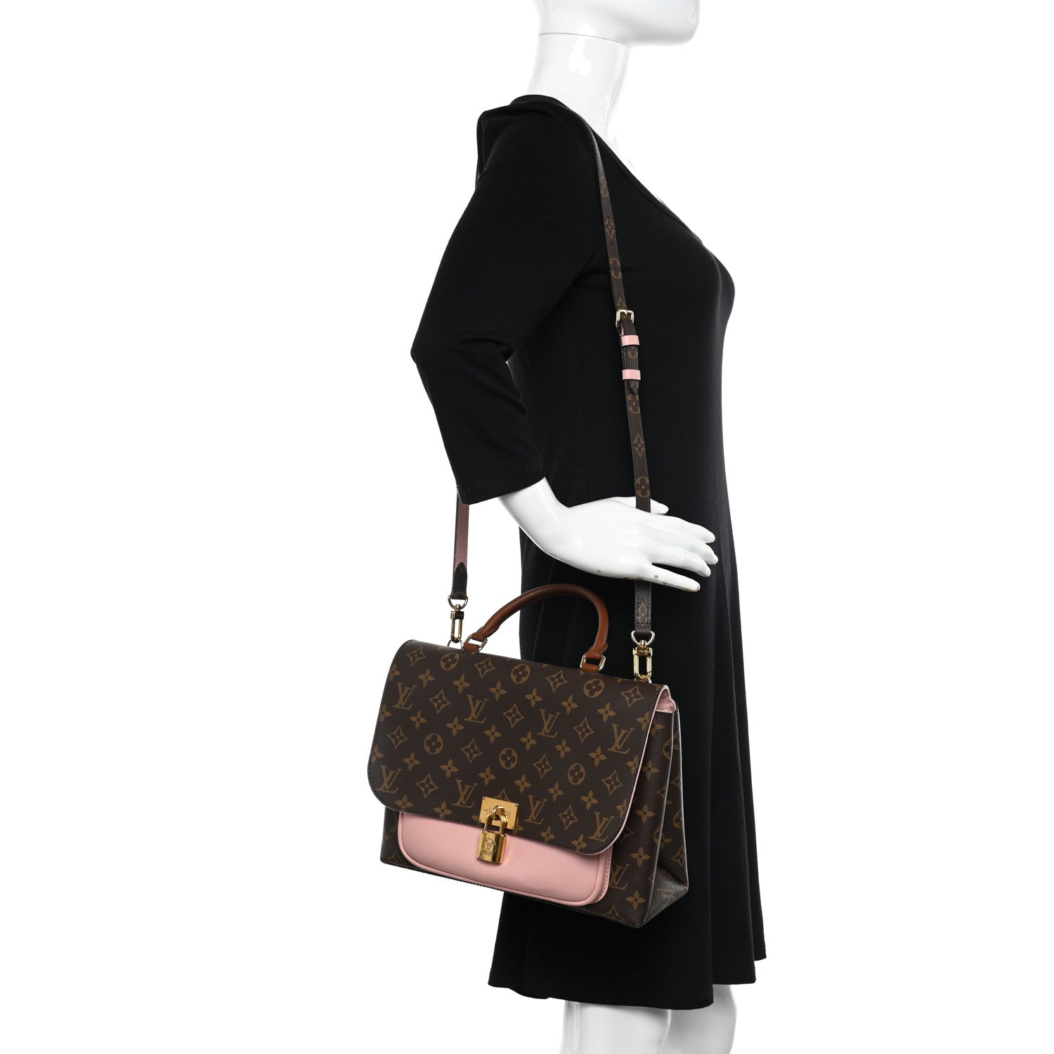 Louis Vuitton Monogram Marignan Rose Poudre 2 of 9