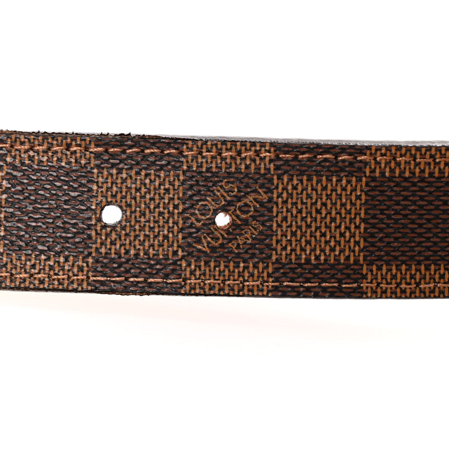 Damier Ebene Tresor Belt 90 36