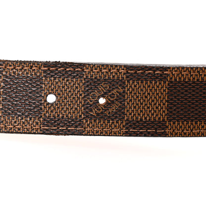 Louis Vuitton Damier Ebene Tresor Belt 90 36 9 of 11