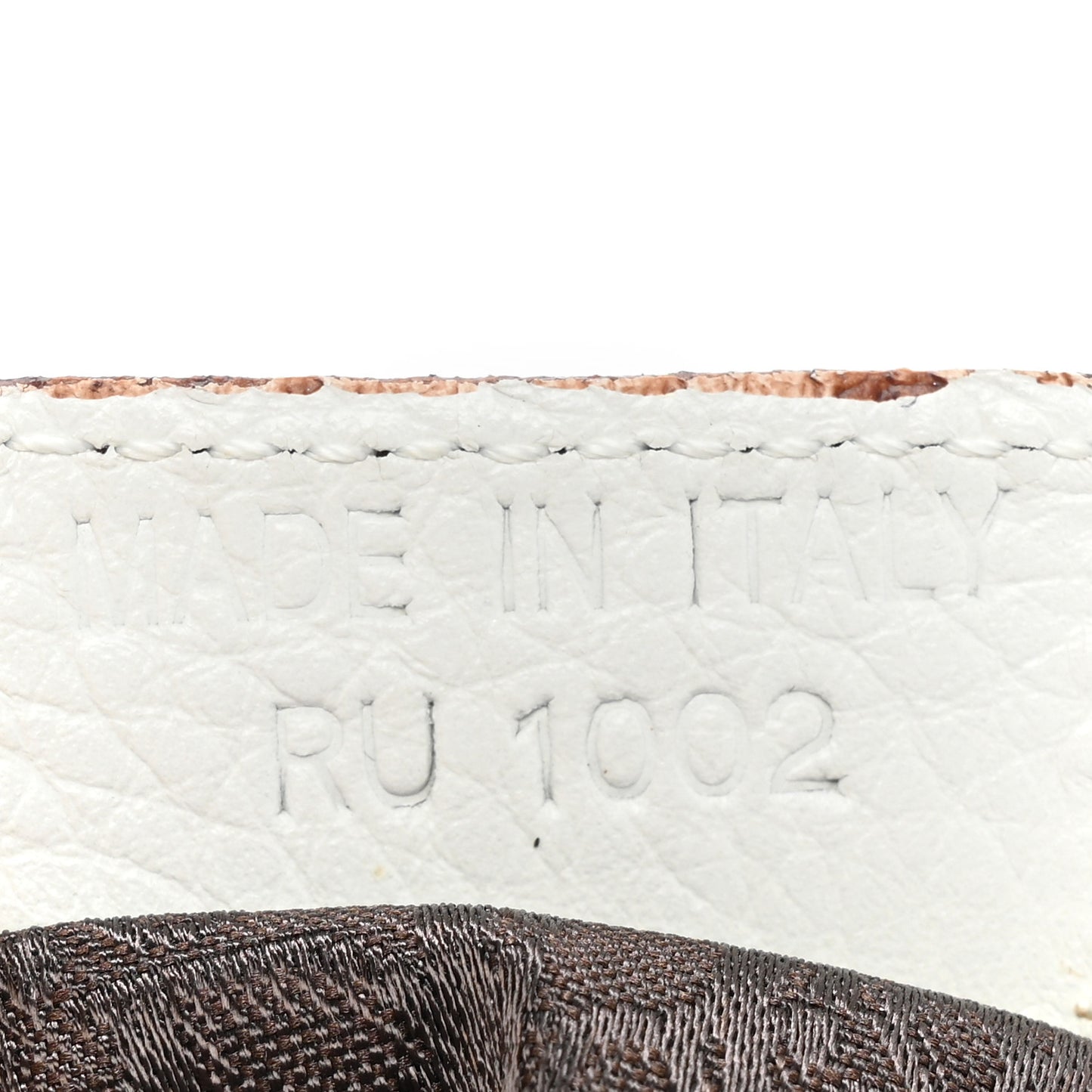 Calfskin Double Saddle Bag White