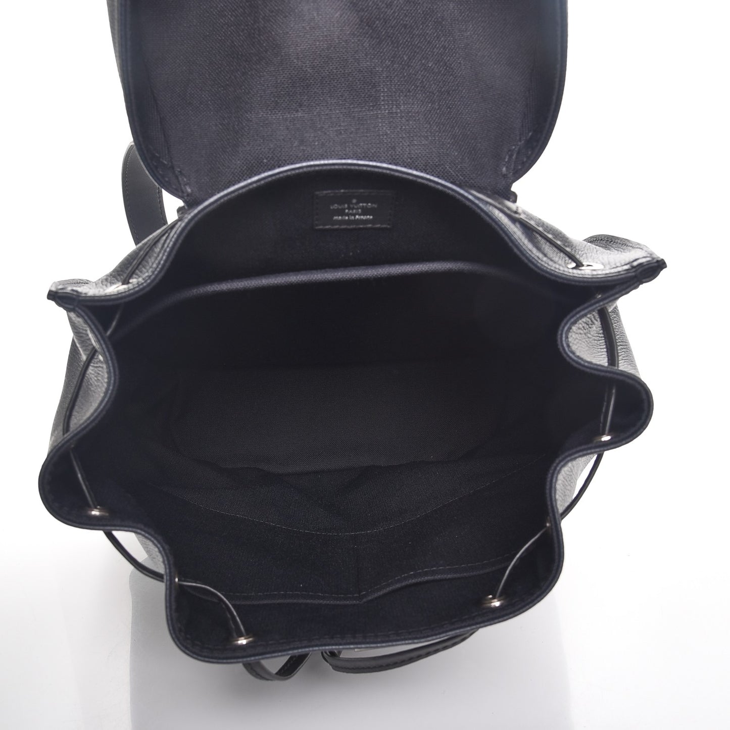 Utah Calfskin Canyon Backpack Blue Marine