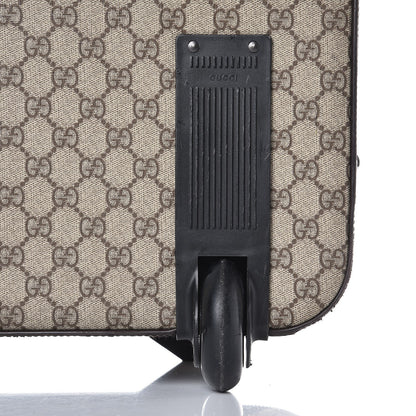 Gucci GG Plus Monogram Small Web Trolley Brown 28 of 41