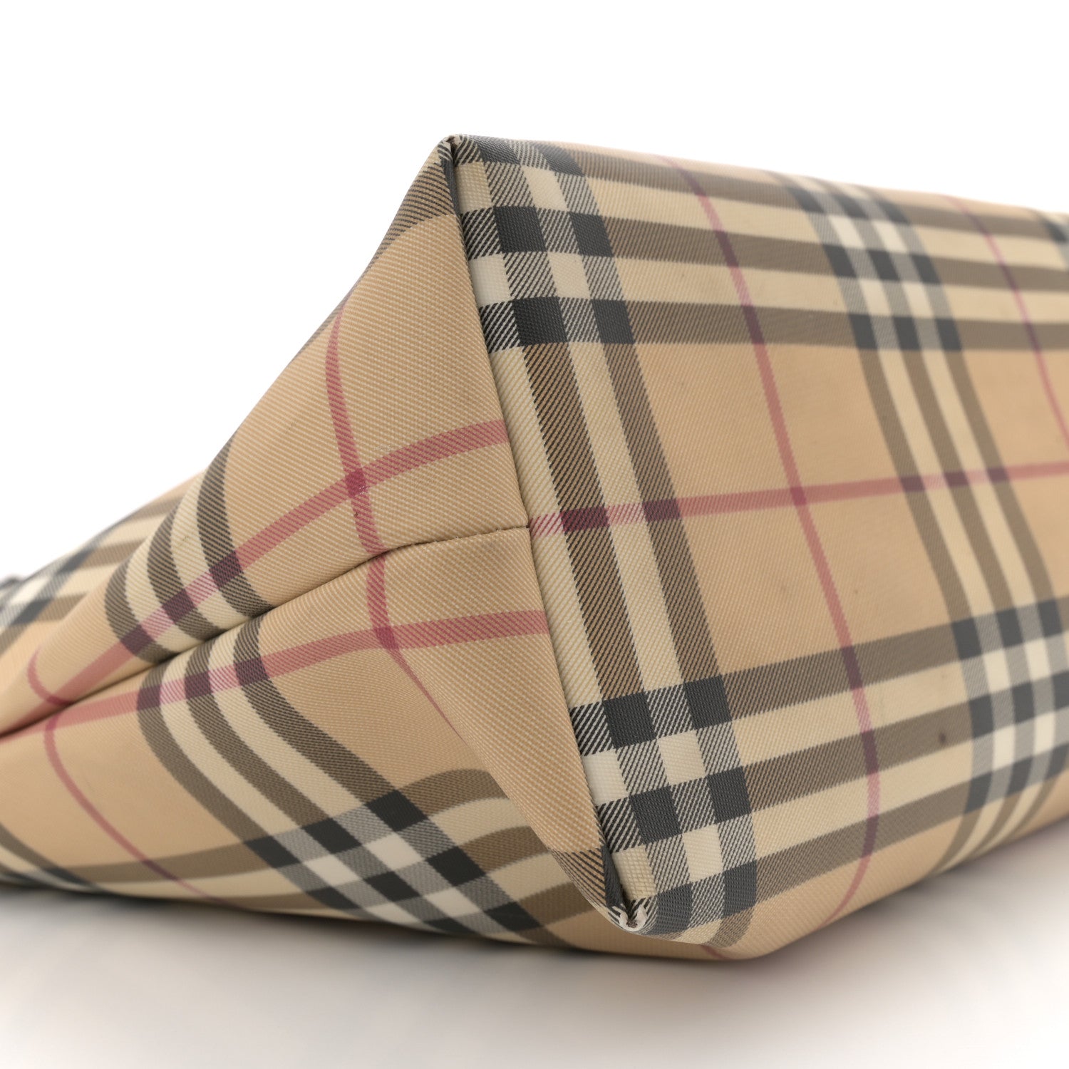 Burberry Vintage Check Tote Black 9 of 14