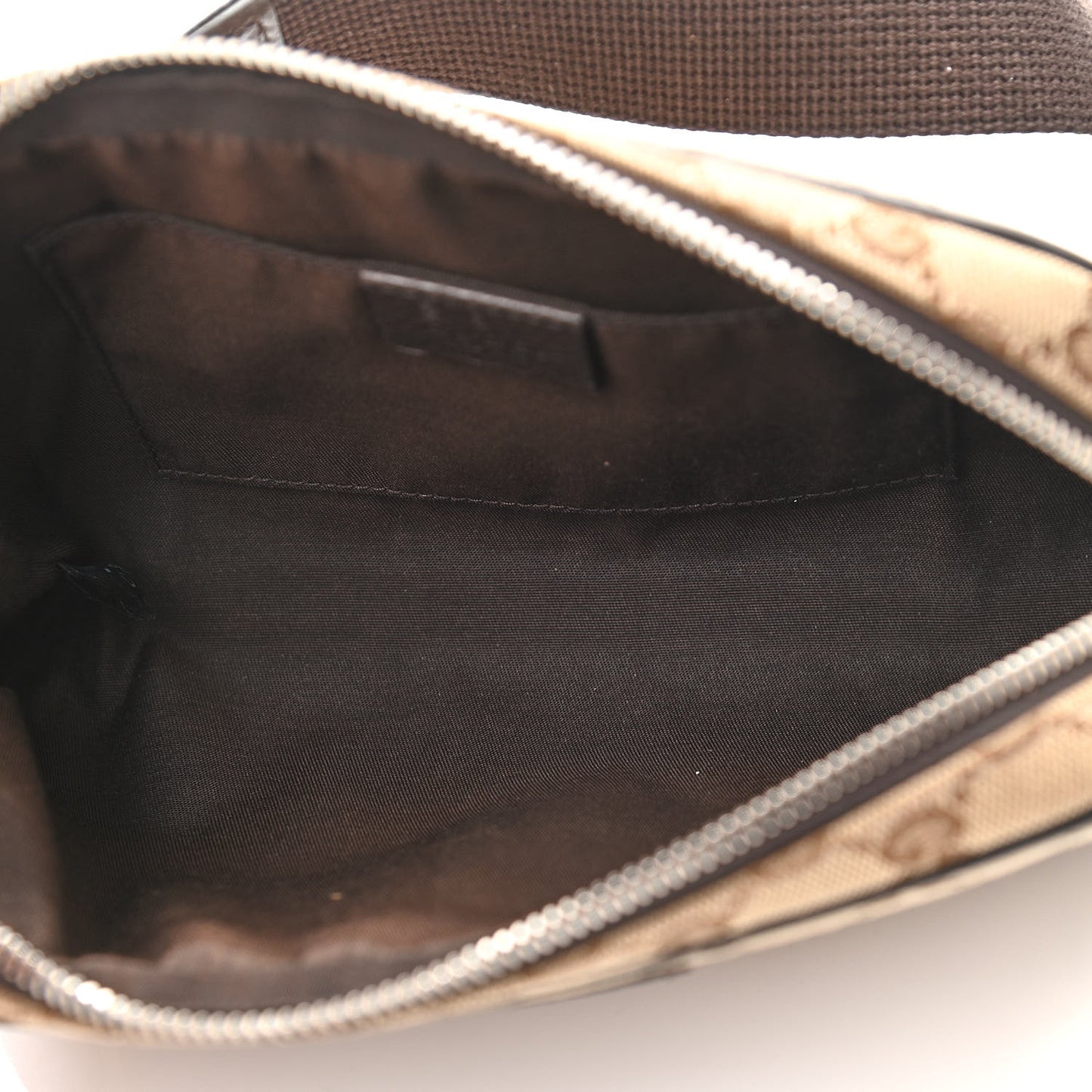 Monogram Belt Bag Dark Brown