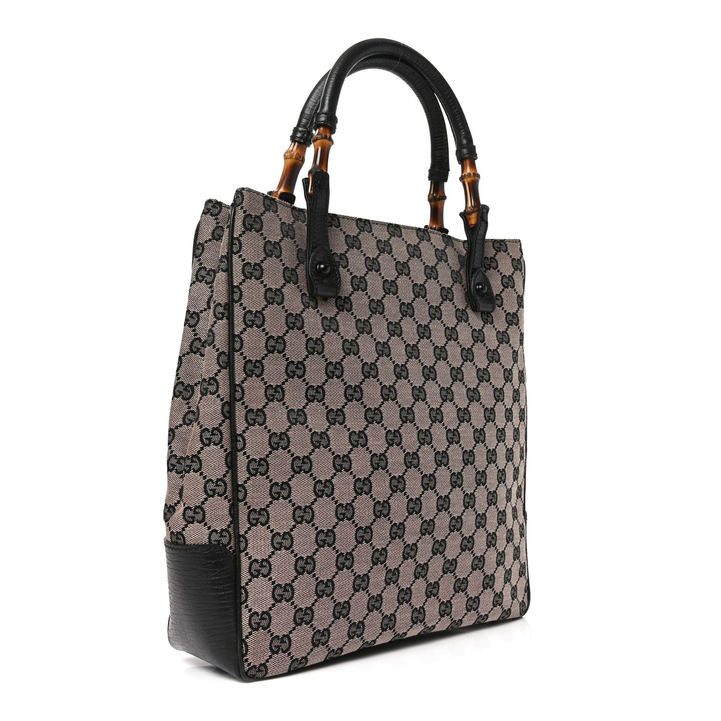 Monogram Bamboo Handle Bag Pink