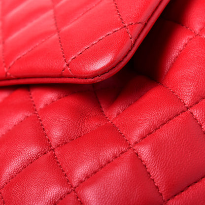 Chanel Lambskin Quilted Large Urban Spirit Backpack Red 13 of 13
