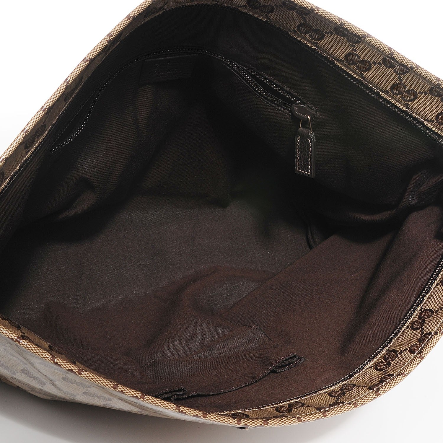 Gucci Crystal Monogram Large Flat Messenger Bag Dark Brown 5 of 8