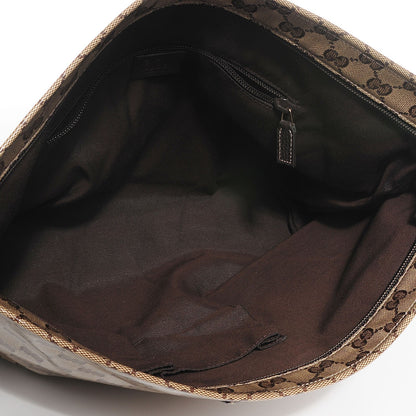 Gucci Crystal Monogram Large Flat Messenger Bag Dark Brown 5 of 8