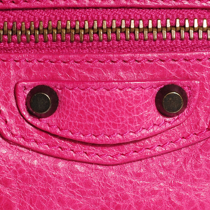 Balenciaga Agneau Classic Hardware Porte-Monnaie Coin Purse Cyclamen 7 of 9