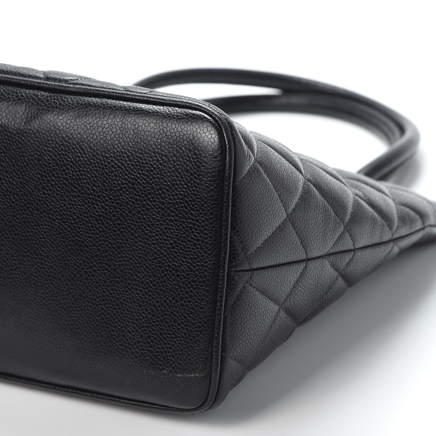 Chanel Caviar Quilted Medallion Tote Black 6 of 10