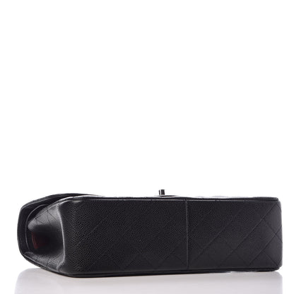 Chanel Caviar Quilted Jumbo Double Flap Black 5 of 11