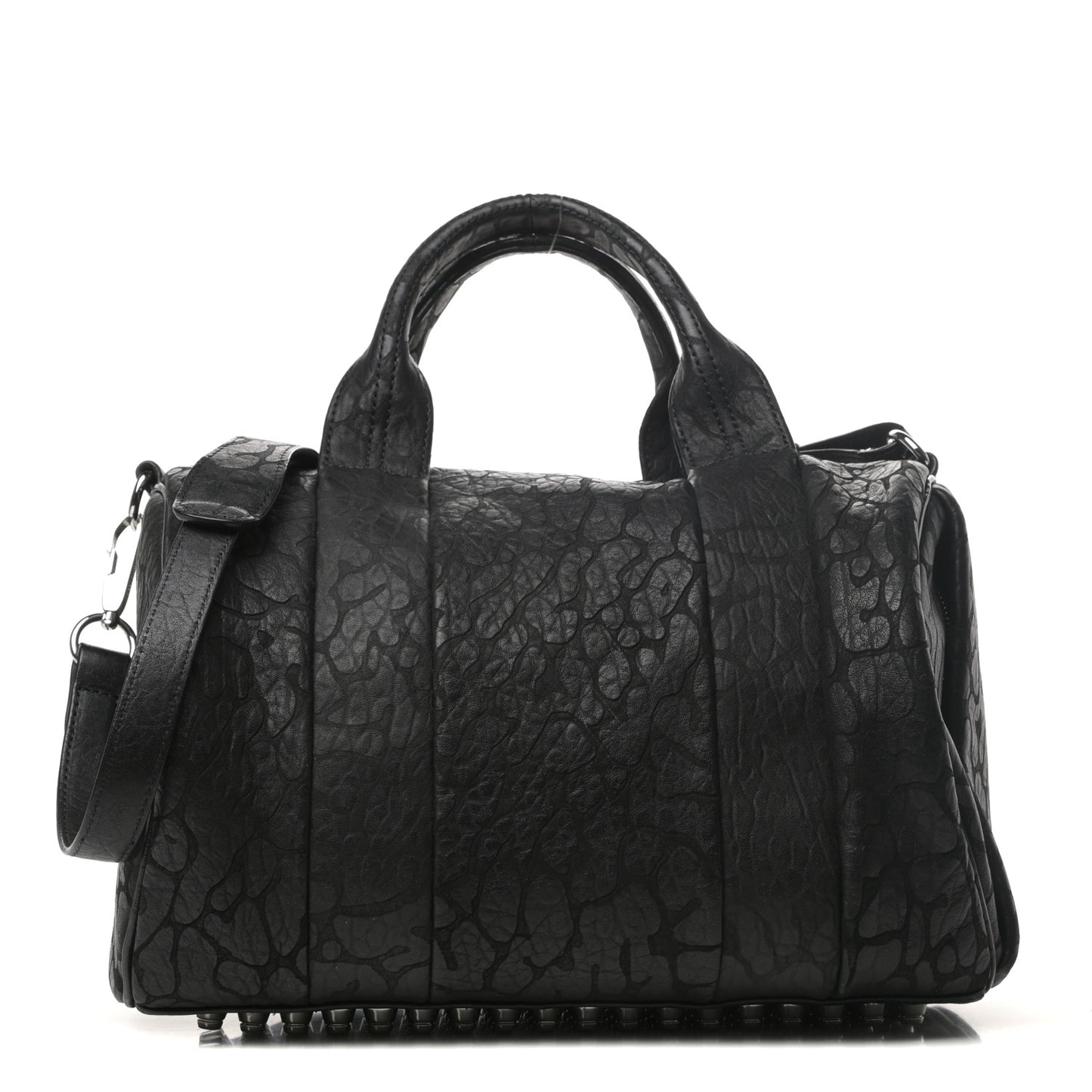 Pebbled Lambskin Black Nickel Hardware