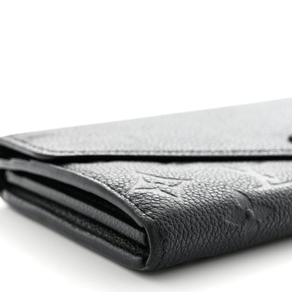 Louis Vuitton Empreinte Sarah Wallet NM Black 8 of 11