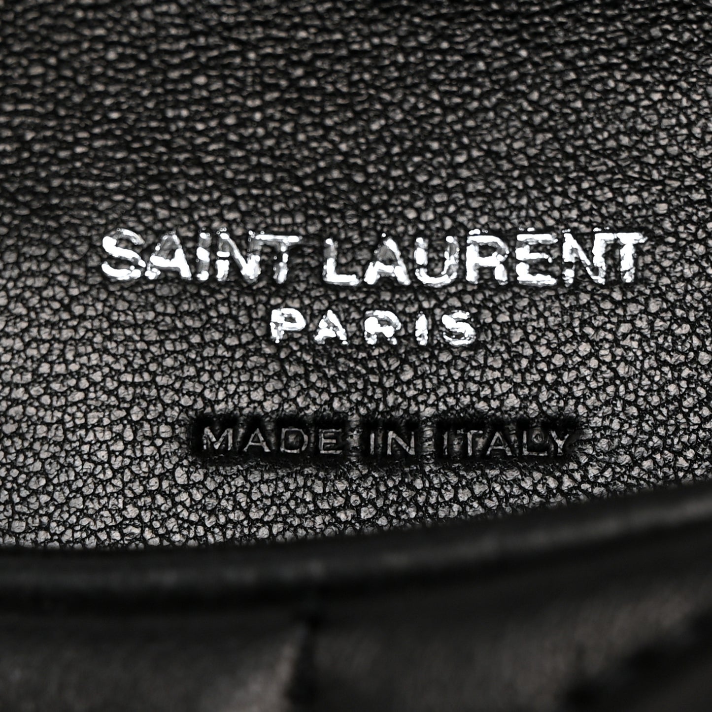Lambskin Monogram Loulou Puffer Pouch Clutch Black