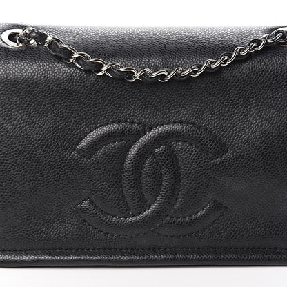 Chanel Caviar Medium Timeless CC Flap Black 10 of 16
