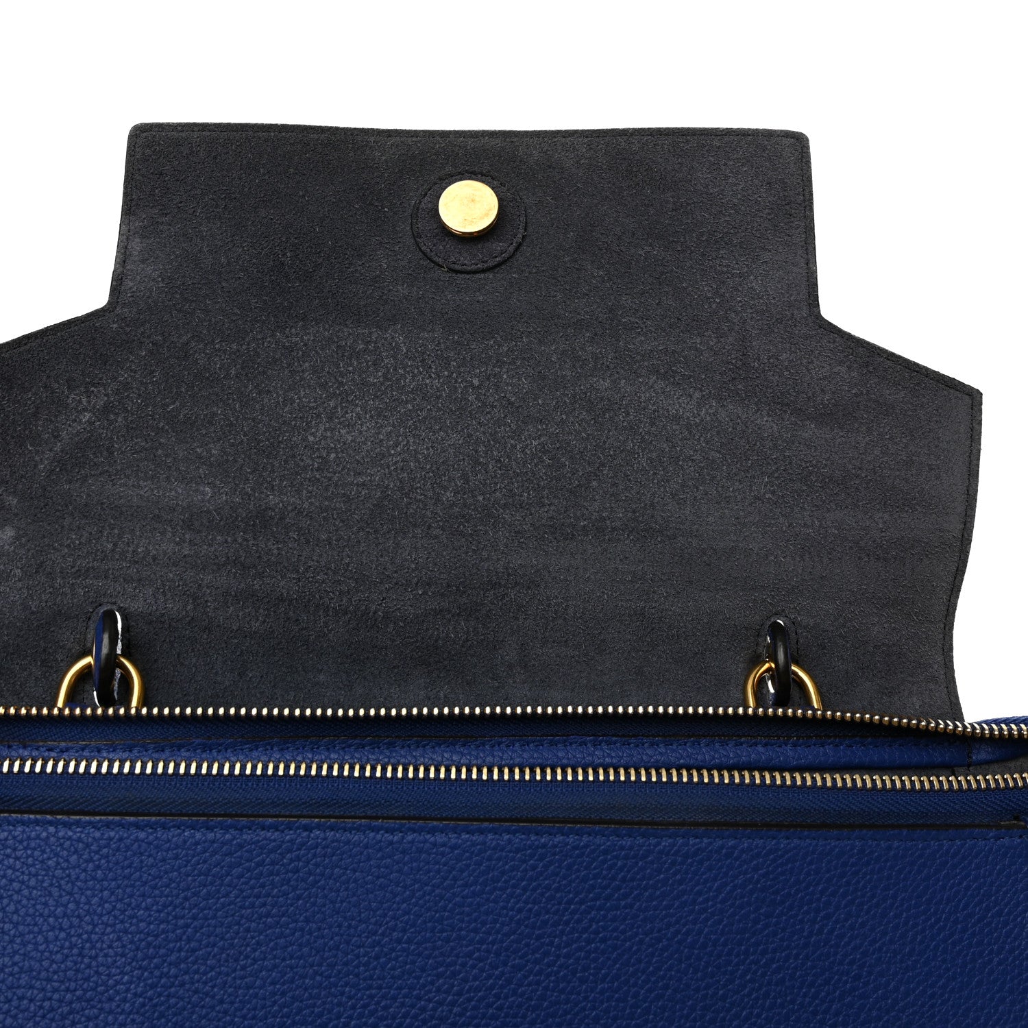 Celine Grained Calfskin Mini Belt Bag Indigo 12 of 16