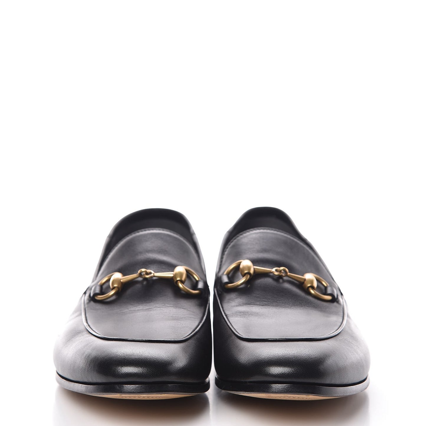 Lambskin Mens Brixton Horsebit Loafers 7.5 Black