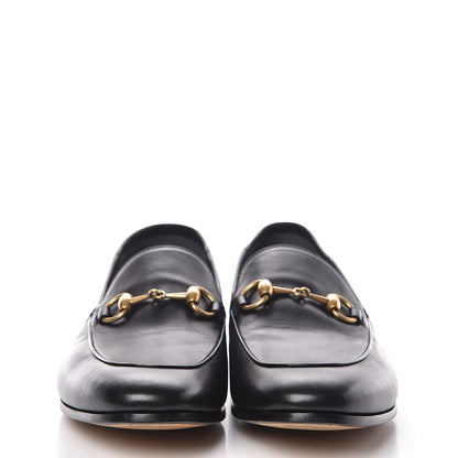 Gucci Lambskin Mens Brixton Horsebit Loafers 7.5 Black 2 of 9