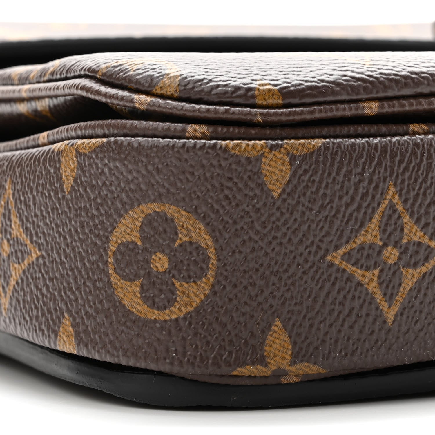 Louis Vuitton Monogram Braided Pochette Metis Creme Beige 8 of 9