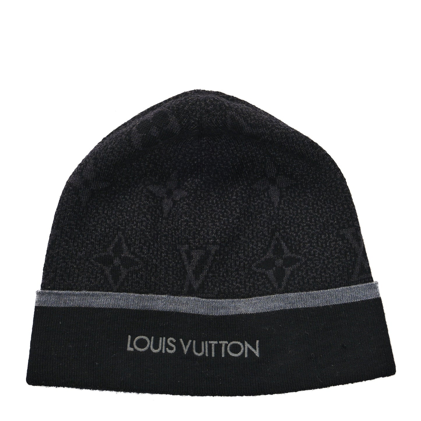 Wool My Monogram Eclipse Beanie Hat