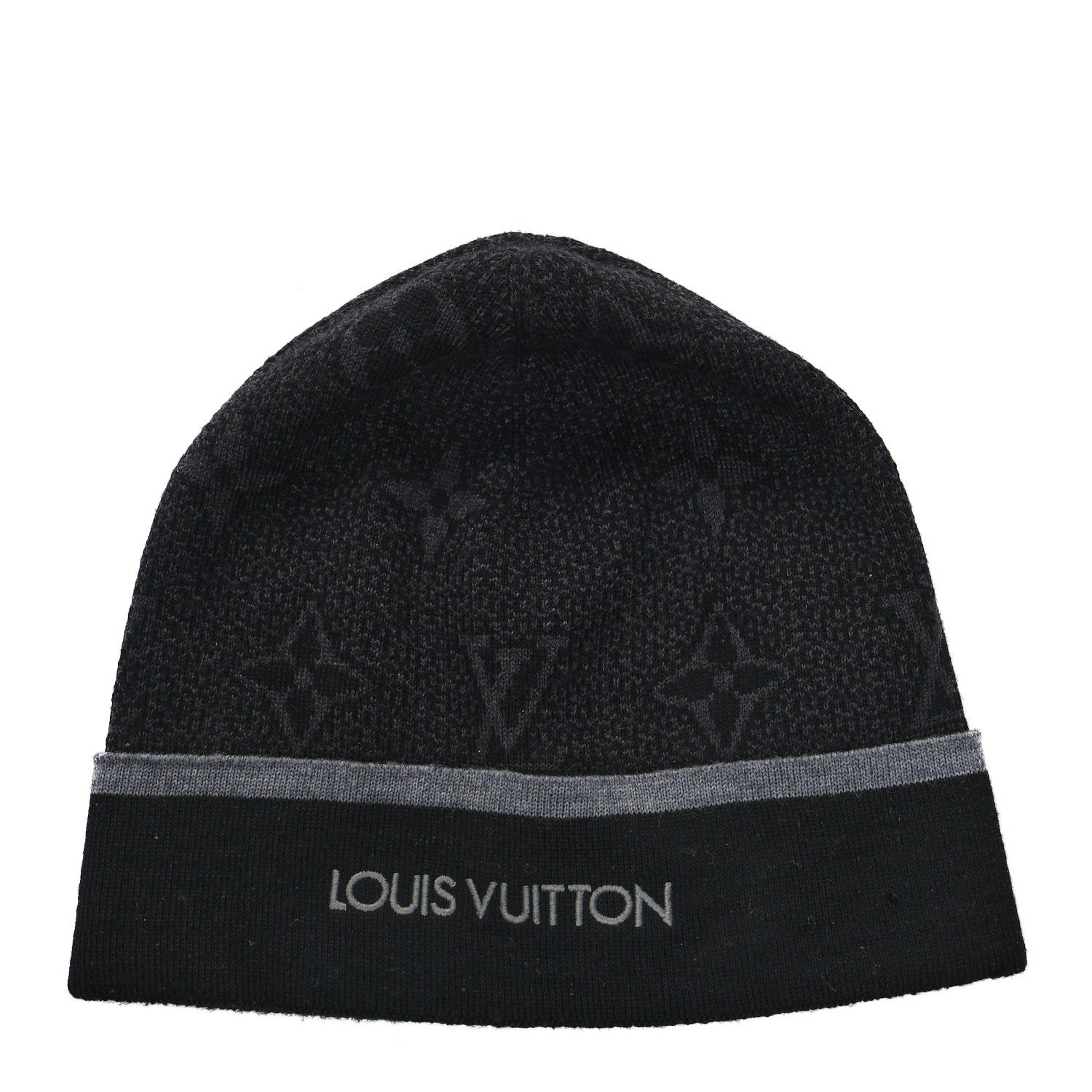 Louis Vuitton Wool My Monogram Eclipse Beanie Hat 2 of 5