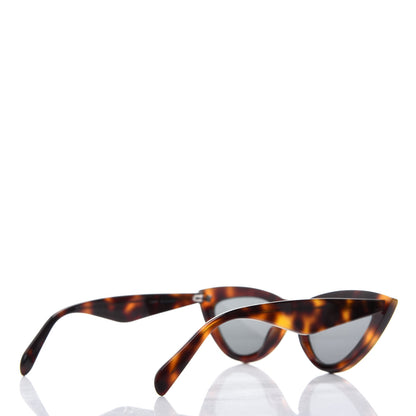 Celine Acetate Cat Eye Sunglasses CL4019IN Tortoise 4 of 7