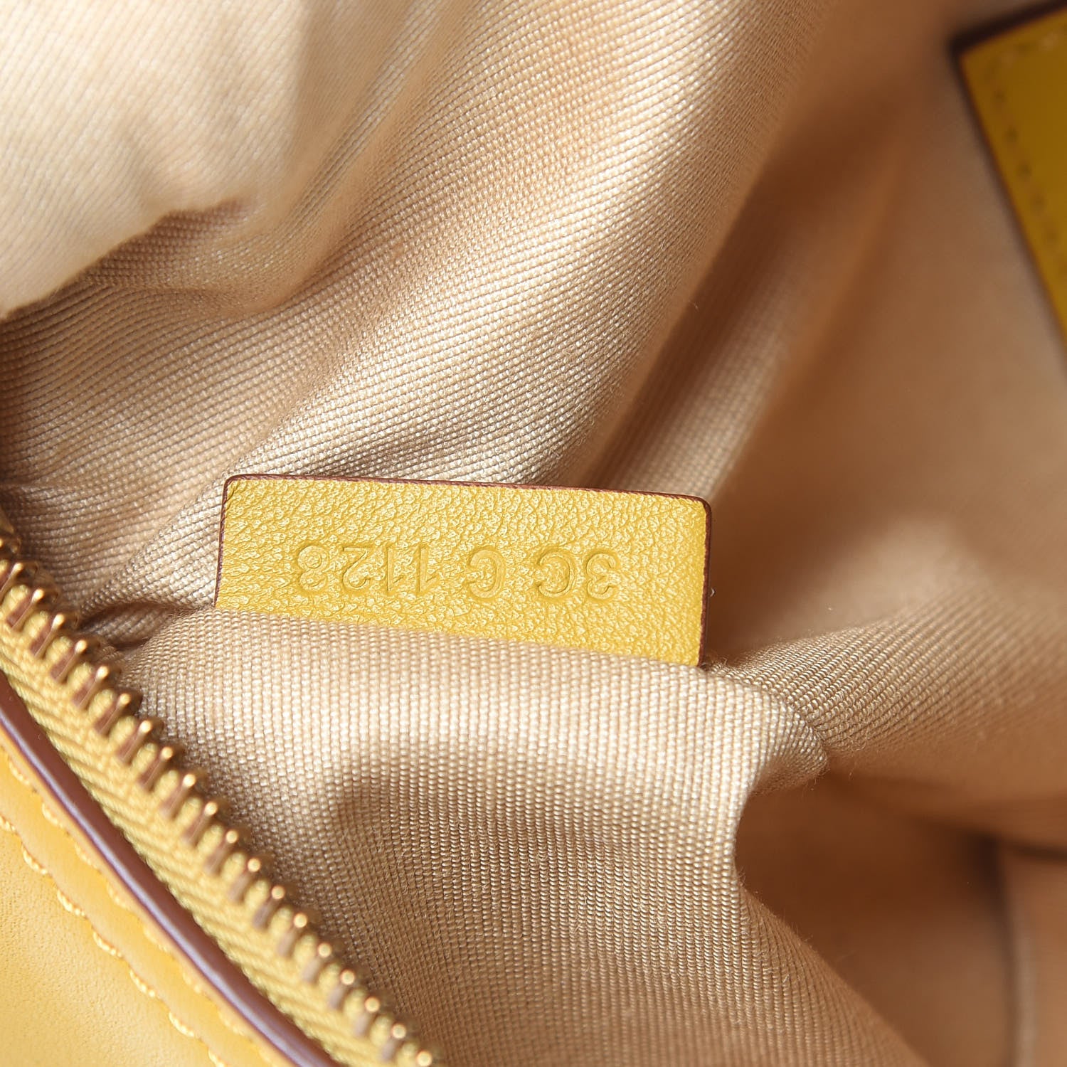 Givenchy Calfskin Whip Bum Bag Yellow Curry 7 of 10