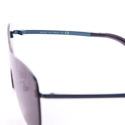 Chanel Shield Runway Sunglasses 4215 Metallic Blue 5 of 9