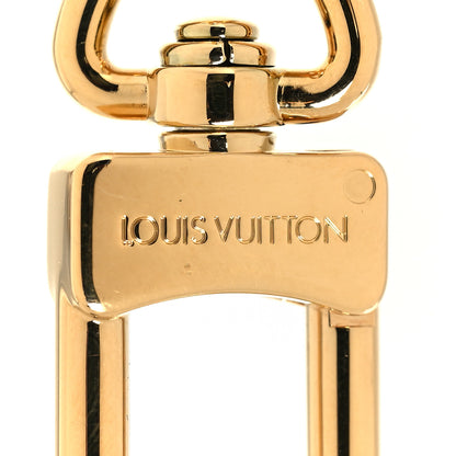 Louis Vuitton Metal Reverse Monogram Epi Spring Street Bag Charm Key Holder Gold 3 of 5