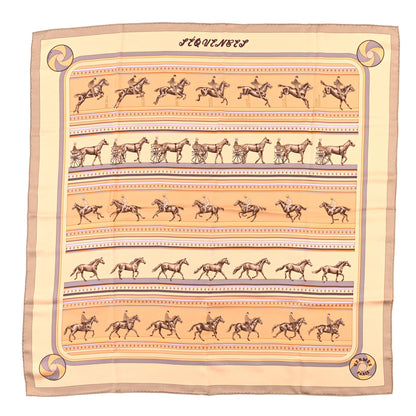 Hermes Silk Sequences Scarf 90 1 of 5
