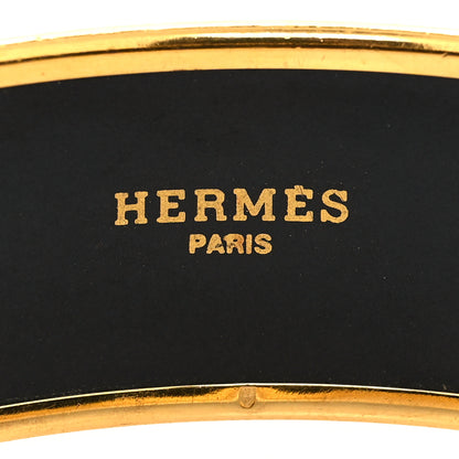 Hermes Enamel Printed Wide Bracelet 5 of 5