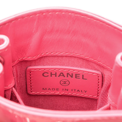 Chanel Patent Crossbody CC Phone Holder Dark Pink 6 of 7