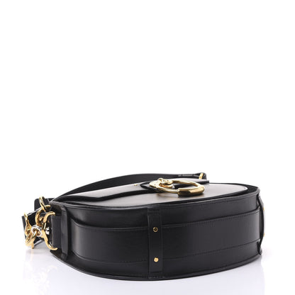 Chloe Grained Calfskin Large Tess Bag Black 3 of 9