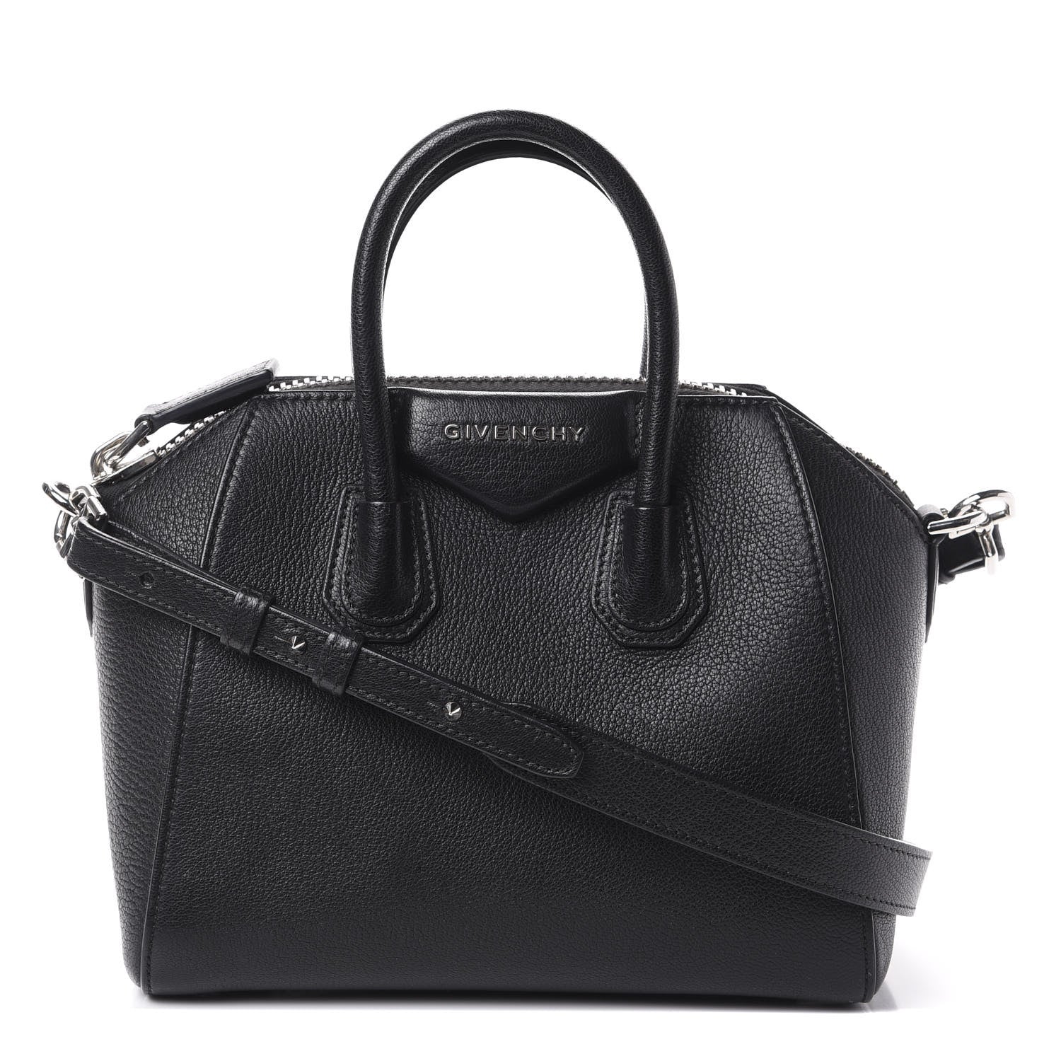 Givenchy Sugar Goatskin Mini Antigona Black 1 of 9