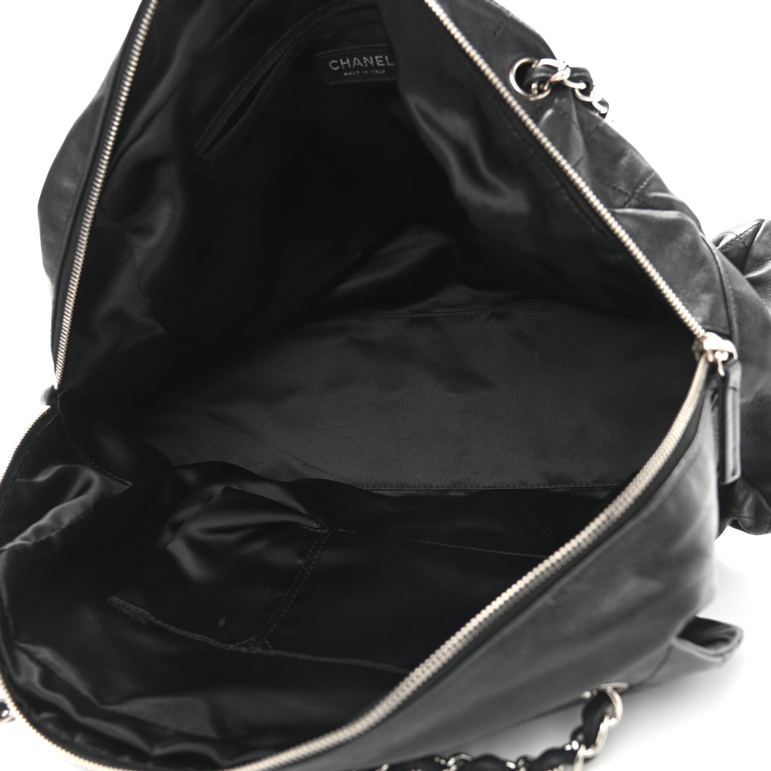 Chanel Lambskin Quilted Small Camera Case Black 5 of 10