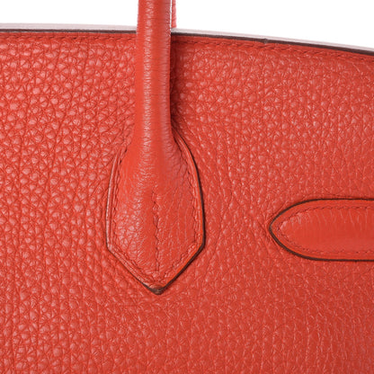 Hermes Togo Birkin 30 Capucine 30 of 39