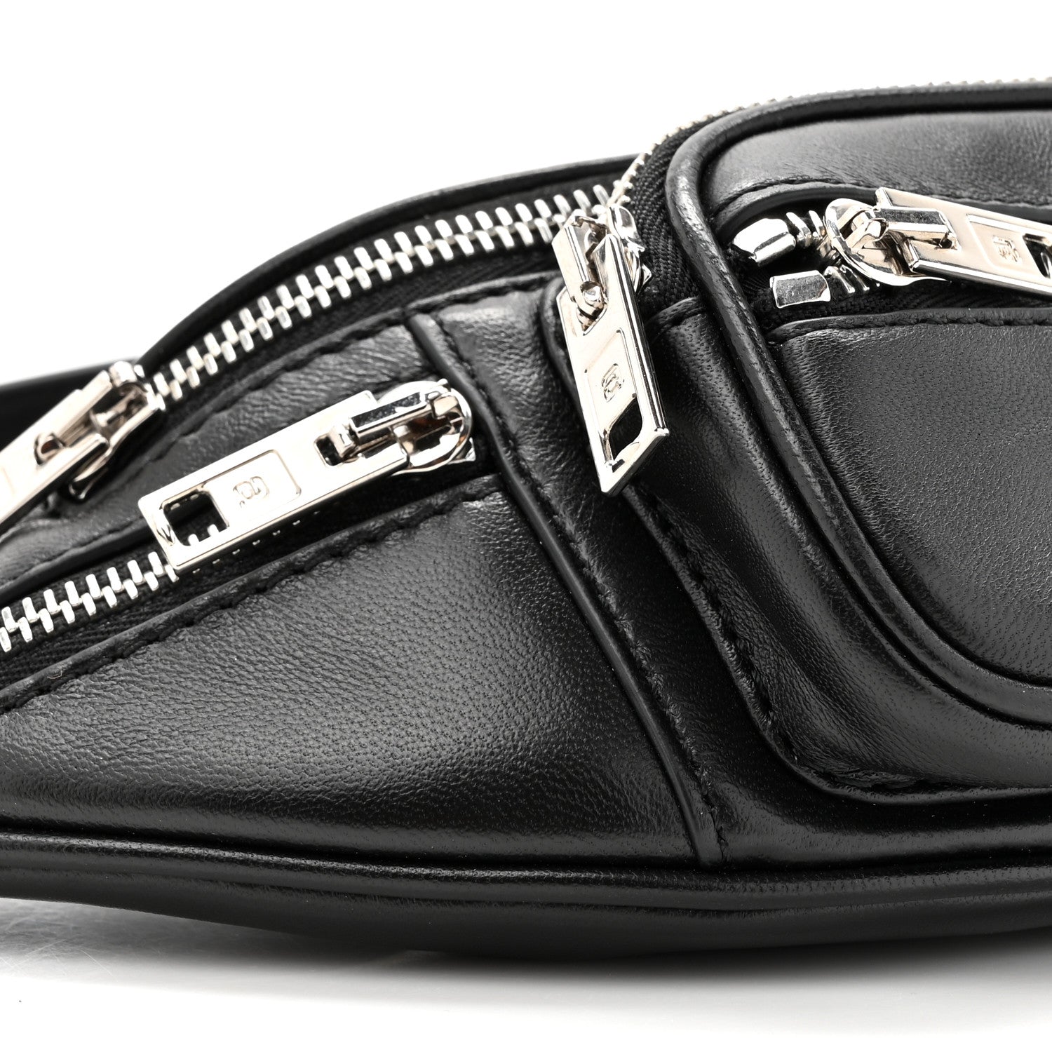 Alexander Wang Lambskin Mini Attica Belt Bag Black 9 of 9