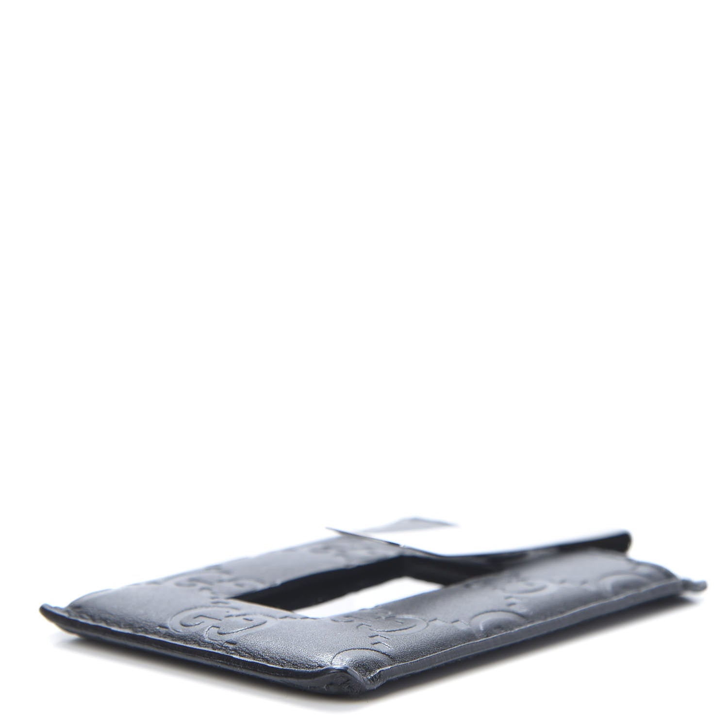 Gucci Guccissima Money Clip Black 3 of 7