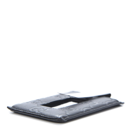 Gucci Guccissima Money Clip Black 3 of 7