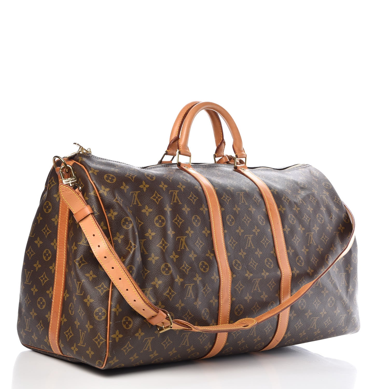 Louis Vuitton Monogram Keepall Bandouliere 60 3 of 28